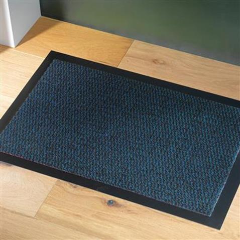 FrontLINE Entrance Mat 90x60cm Blue & Black