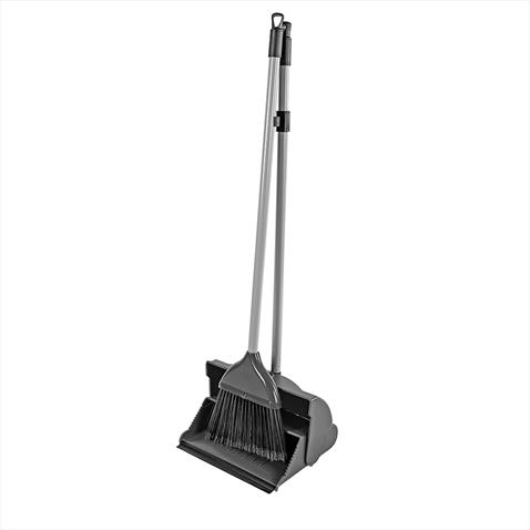 Lobby Dustpan & Brush - BLACK