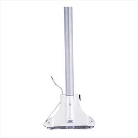 Powder Coated Handle with Metal Kentucky Fitting - WHITE
