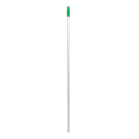 Aluminium Handle - Drilled - GREEN - 137cm