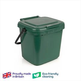 Food Waste Caddy/Bin - Green - 7 Litres