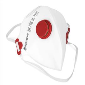 P2 Mask with Valve Fold Flat - Box 20
