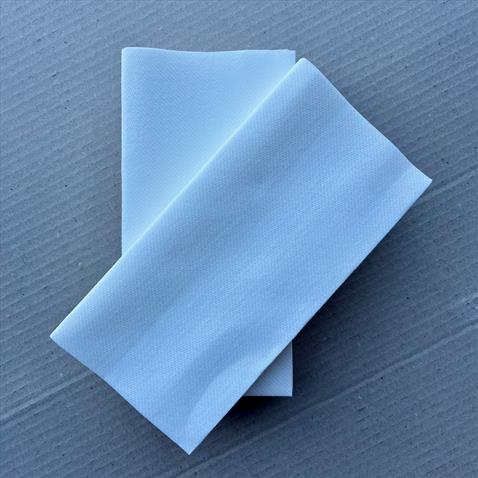 Linen Line 5 STAR Napkins - WHITE - 1/8  (40x40cm) - CASE 500