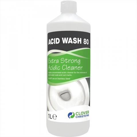 ACID WASH 80 - Extra Strong Acidic Cleaner - 1 litre