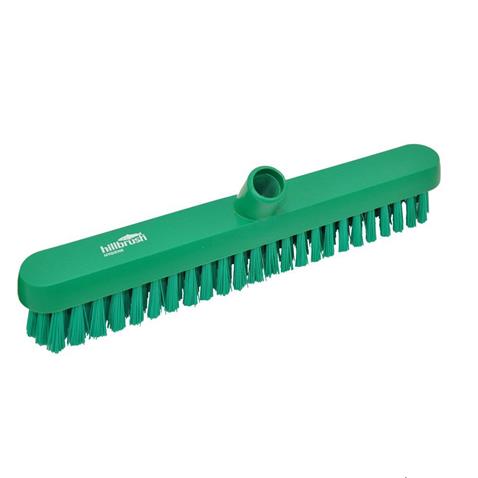 Hill Brush - Resin-Set DRS® Soft 390mm Sweeping Broom - GREEN