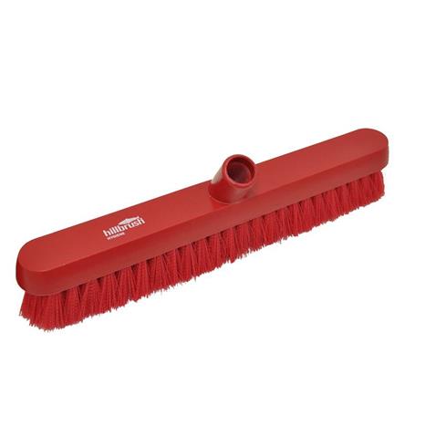 Hill Brush - Resin-Set DRS® Soft 390mm Sweeping Broom - RED
