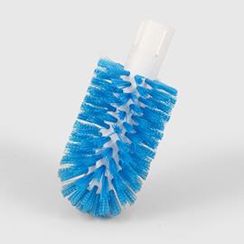 Tube Brush - 75mm Ø - Plastic Core - Medium Bristle - BLUE