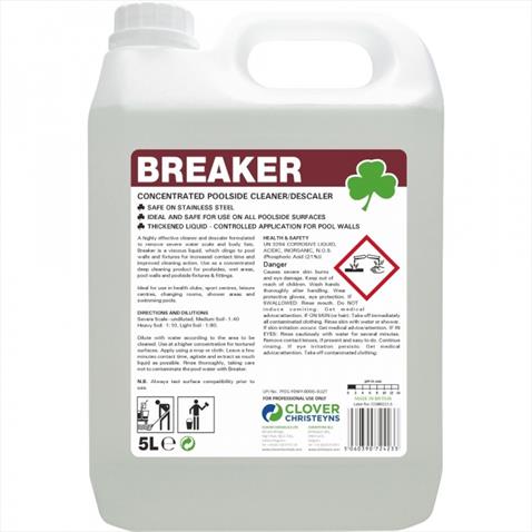 BREAKER - concentrated toilet cleaner & descaler 5 litres