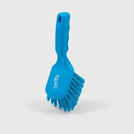 Hill Brush - Resin-Set DRS® Stiff 254mm Short Handled Brush - BLUE