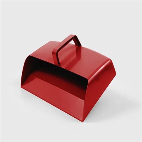 Hill Brush - Enclosed Dustpan - RED