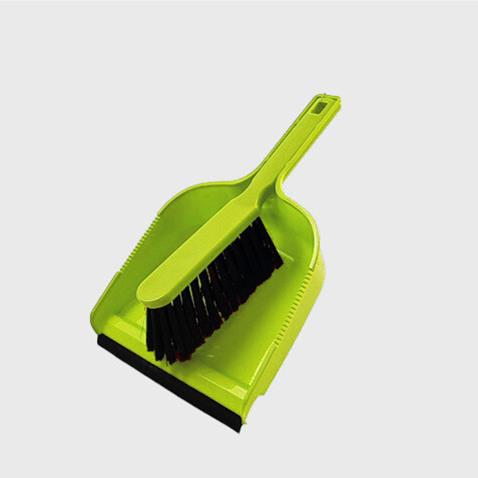 Hill Brush - DUSTPAN WITH SOFT BANISTER BRUSH - YELLOW