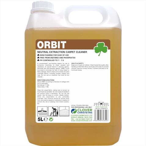 ORBIT - neutral extraction carpet cleaner 5 litres