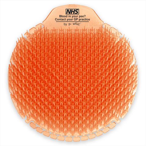 P-Wave Slant6 Deodorant Urinal Screen NHS - PACK 10 - MANGO