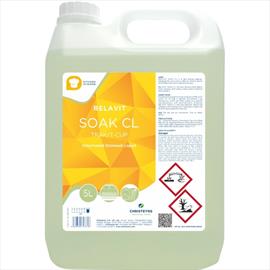 RELAVIT SOAK CL - TRAK/TCUP - Chlorinated Dish Wash Liquid - 5 Litre
