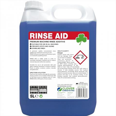 RINSE AID - Premium rinse aid additive 5 litres