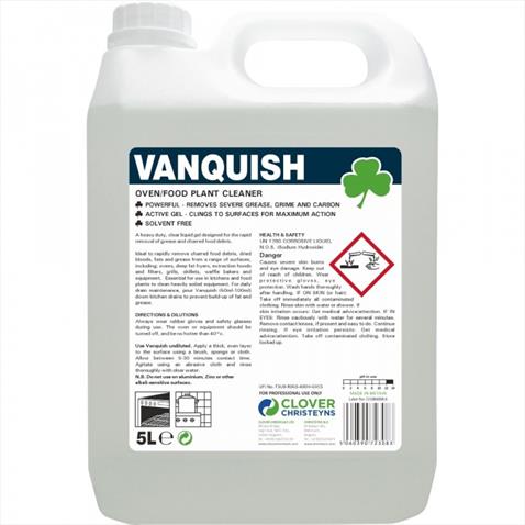 VANQUISH - heavy duty oven cleaner 5 litres