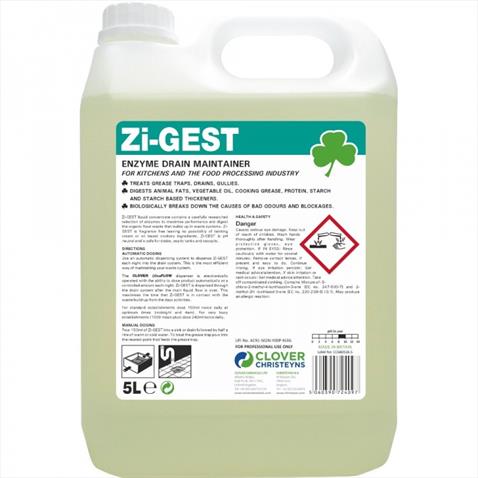 ZI-GEST - enzyme drain maintainer - 5 litres