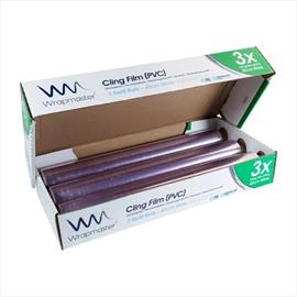 Wrapmaster Cling Film 460mm x 300m - PACK 3